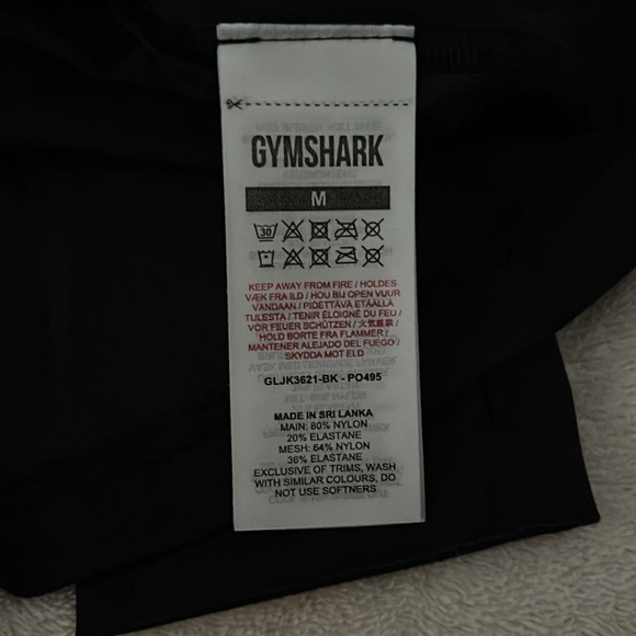 Gymshark Black Workout Jacket!! NWOT!! - Picture 5 of 5